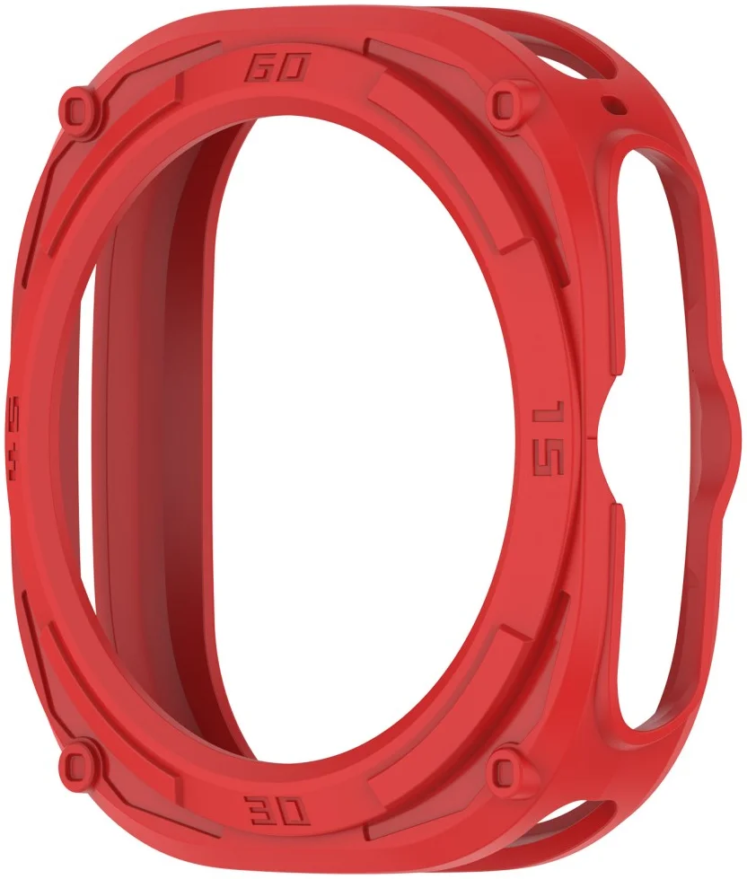Samsung Galaxy Watch Ultra Hoesje - TPU Bumper Case - Rood afbeelding 2