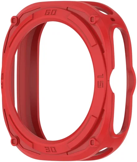 Samsung Galaxy Watch Ultra Hoesje - TPU Bumper Case - Rood afbeelding 2