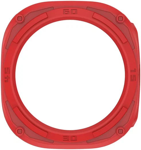 Samsung Galaxy Watch Ultra Hoesje - TPU Bumper Case - Rood afbeelding 4