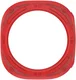 Samsung Galaxy Watch Ultra Hoesje - TPU Bumper Case - Rood afbeelding 4