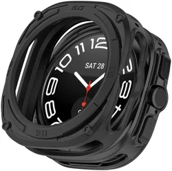 Samsung Galaxy Watch Ultra Hoesje - TPU Bumper Case - Zwart afbeelding