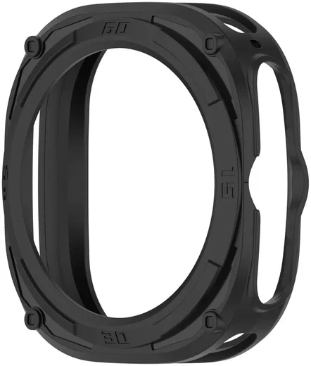 Samsung Galaxy Watch Ultra Hoesje - TPU Bumper Case - Zwart afbeelding 2