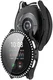 Samsung Galaxy Watch 7 40MM Hoesje - Case met Tempered Glass - Rhinestone Zwart afbeelding 2