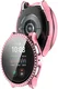 Samsung Galaxy Watch 7 40MM Hoesje - Case met Tempered Glass - Rhinestone Roze afbeelding 2
