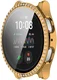 Samsung Galaxy Watch 7 40MM Hoesje - Case met Tempered Glass - Rhinestone Goud afbeelding 7