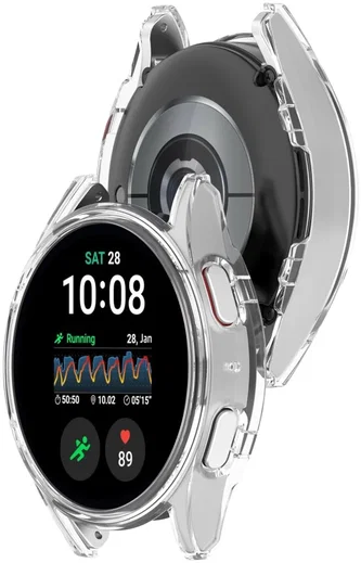 Samsung Galaxy Watch 7 40MM Hoesje - Hard Plastic - Bumper - Transparant afbeelding 6
