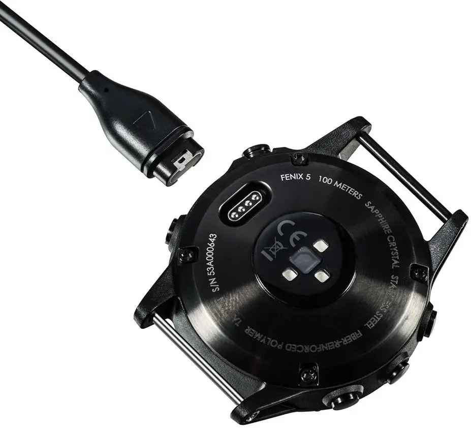 Universele Garmin Watch Oplader USB-C Kabel 1M Zwart afbeelding 8