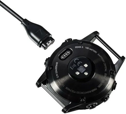 Universele Garmin Watch Oplader USB-C Kabel 1M Zwart afbeelding 8