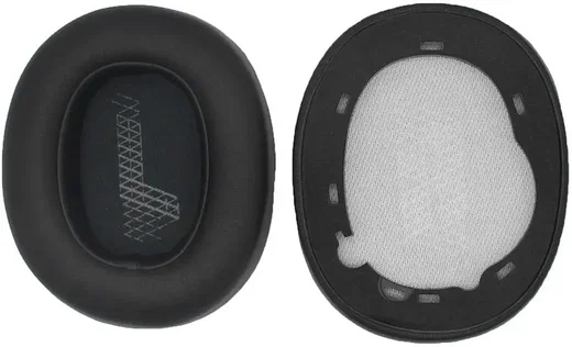 JBL E65/Live 650/Live 660/Duet NC Koptelefoon Vervangende Hoofdkussens Zwart afbeelding 3