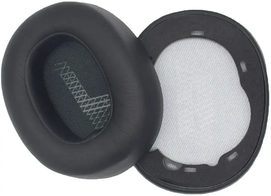 JBL E65/Live 650/Live 660/Duet NC Koptelefoon Vervangende Hoofdkussens Zwart afbeelding 6
