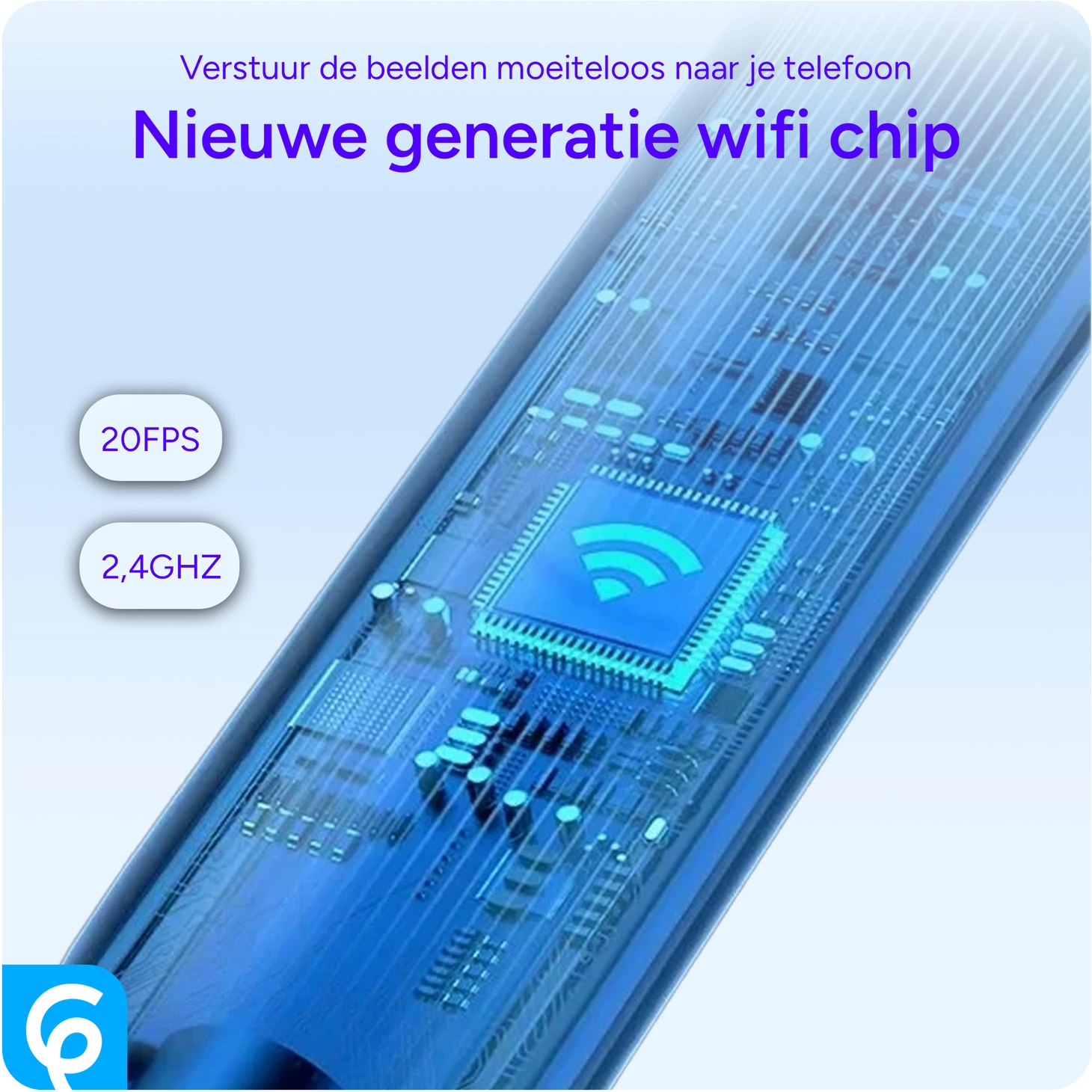 Wifi Endoscoop Camera Waterproof 3 Meter Boroscoop voor Telefoon afbeelding 3