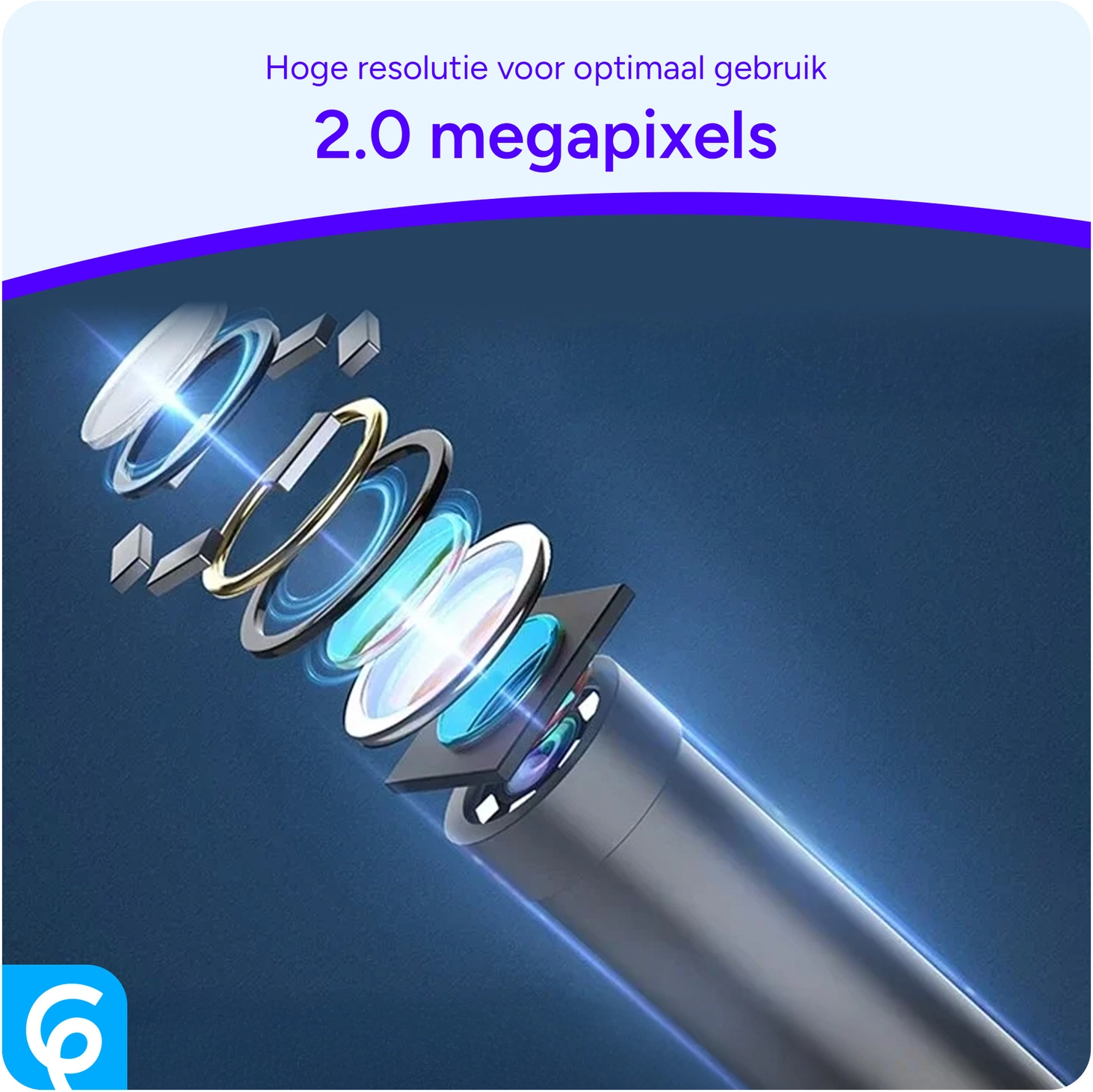 Wifi Endoscoop Camera Waterproof 3 Meter Boroscoop voor Telefoon afbeelding 4