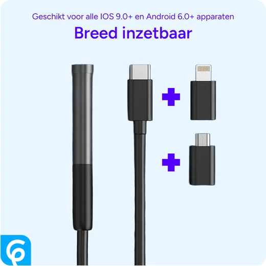Wifi Endoscoop Camera Waterproof 3 Meter Boroscoop voor Telefoon afbeelding 7