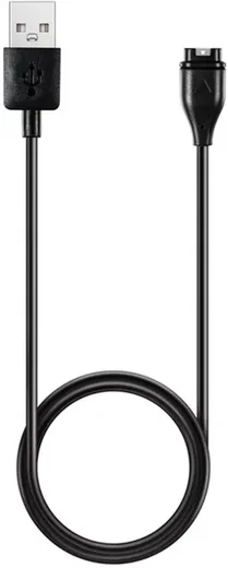 Universele Garmin Watch Oplader USB-A Kabel 1M Zwart afbeelding 1