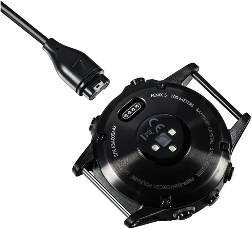 Universele Garmin Watch Oplader USB-A Kabel 1M Zwart afbeelding 12
