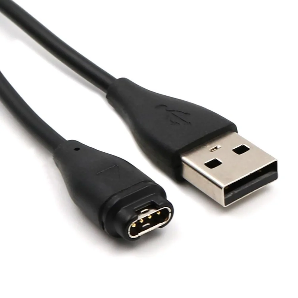 Universele Garmin Watch Oplader USB-A Kabel 1M Zwart afbeelding 2