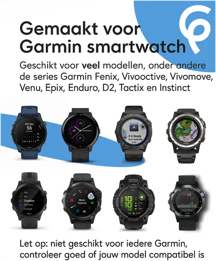 Universele Garmin Watch Oplader USB-A Kabel 1M Zwart afbeelding 3