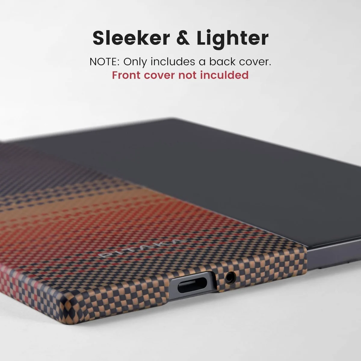 PITAKA MagEZ 5 Samsung Galaxy Z Fold 6 Hoesje 600D Ultra Dun MagSafe Rood afbeelding 2