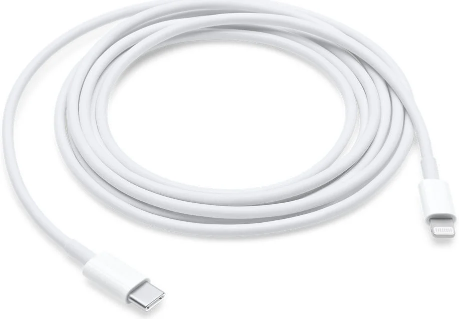 Originele Apple USB-C naar Lightning Kabel 2 Meter Wit afbeelding 2