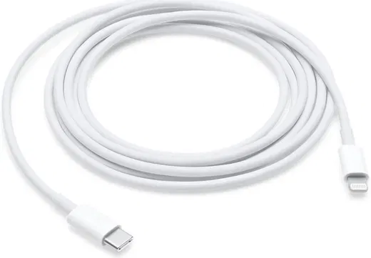 Originele Apple USB-C naar Lightning Kabel 2 Meter Wit afbeelding 2