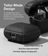 Ringke Onyx Magnetic Samsung Galaxy Buds 3 / 3 Pro Hoesje Zwart afbeelding 4
