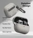 Ringke Onyx Magnetic Samsung Galaxy Buds 3 / 3 Pro Hoesje Grijs afbeelding 5