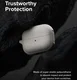 Ringke Onyx Magnetic Samsung Galaxy Buds 3 / 3 Pro Hoesje Grijs afbeelding 6