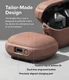 Ringke Onyx Magnetic Samsung Galaxy Buds 3 / 3 Pro Hoesje Rood afbeelding 6