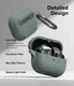 Ringke Onyx Magnetic Samsung Galaxy Buds 3 / 3 Pro Hoesje Groen afbeelding 4