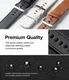 Ringke Leren Basic Bandje - Apple Watch 1-10/SE/Ultra - 49/46/45/44/42MM - Wit afbeelding 3
