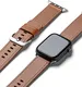 Ringke Leren Basic Bandje - Apple Watch 1-10/SE/Ultra - 49/46/45/44/42MM - Bruin afbeelding 1