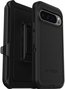 OtterBox Defender Google Pixel 9 Pro XL Hoesje Back Cover Zwart