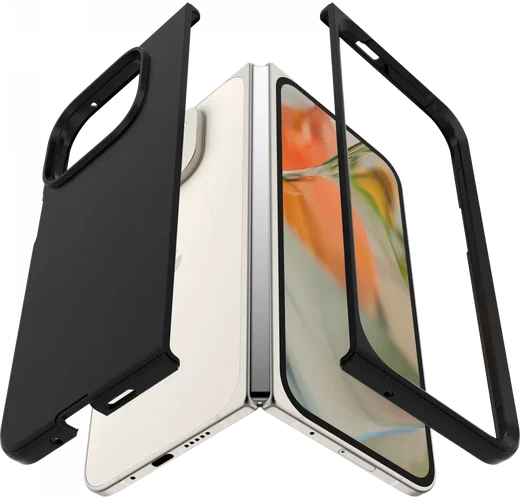 OtterBox Thin Flex Google Pixel 9 Pro Fold Hoesje Back Cover Zwart afbeelding 2