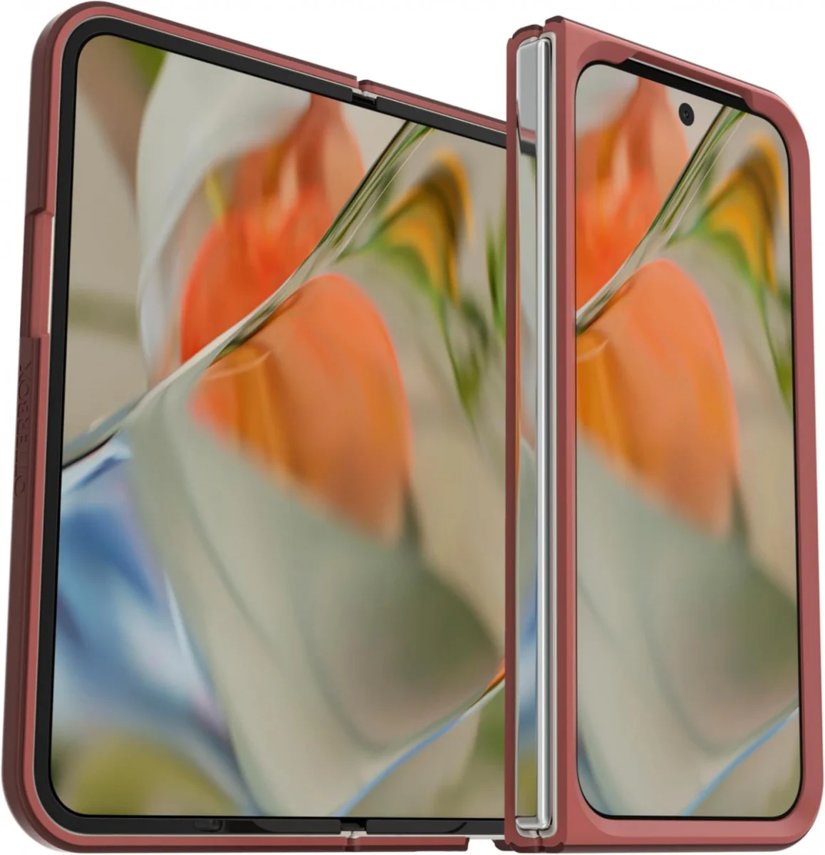 OtterBox Thin Flex Google Pixel 9 Pro Fold Hoesje Back Cover Rood afbeelding 5