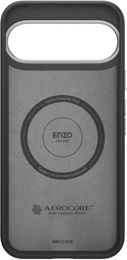Spigen Enzo Aramid Google Pixel 9 Pro XL Hoesje Aramide Back Cover Zwart afbeelding 10