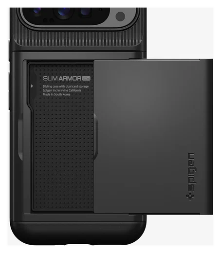 Spigen Slim Armor CS Google Pixel 9 Pro XL Hoesje Back Cover Zwart afbeelding 8