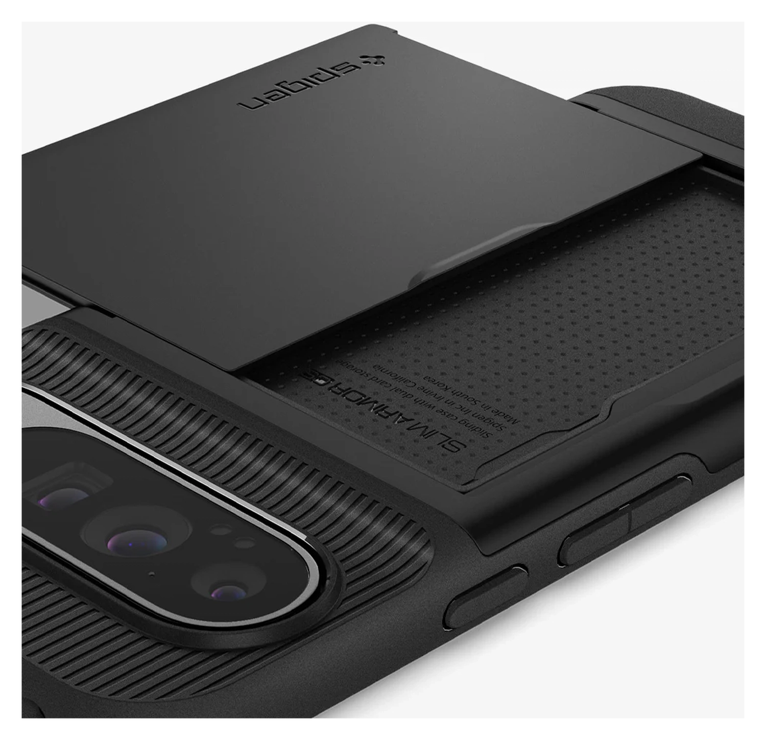 Spigen Slim Armor CS Google Pixel 9 Pro XL Hoesje Back Cover Zwart afbeelding 9