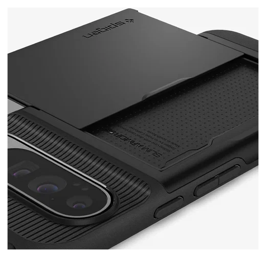 Spigen Slim Armor CS Google Pixel 9 Pro XL Hoesje Back Cover Zwart afbeelding 9