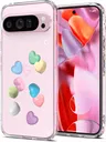 Spigen Ultra Hybrid Google Pixel 9 Pro XL Hoesje Back Cover Candy Hearts