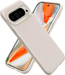 Spigen Cyrill Ultra Color Google Pixel 9 / 9 Pro Hoesje Back Cover Cream afbeelding