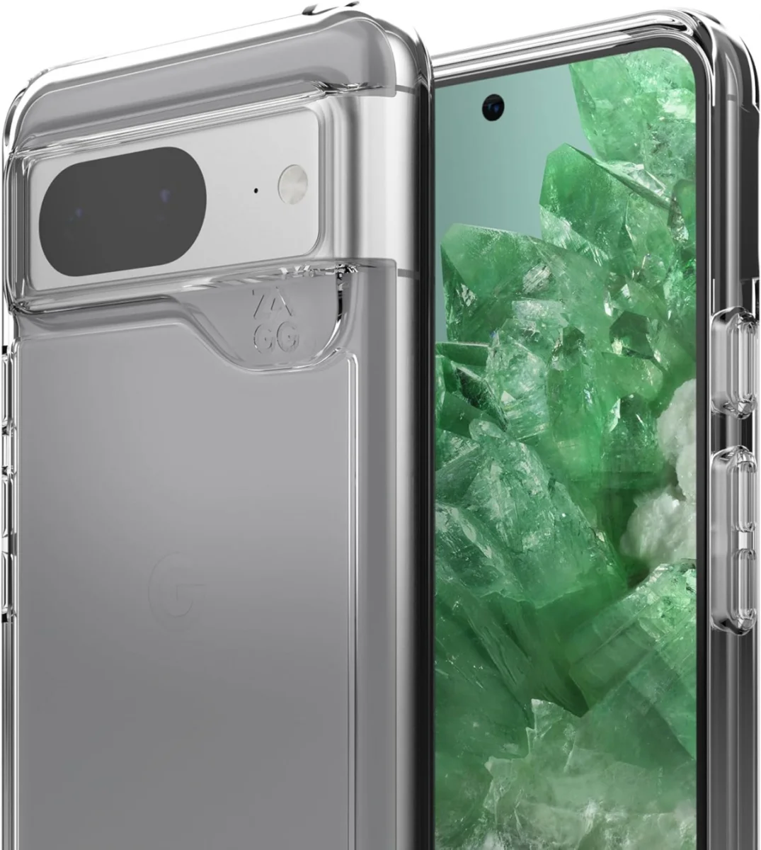 ZAGG Crystal Palace Google Pixel 8a Hoesje 4M DropProof Transparant afbeelding 2