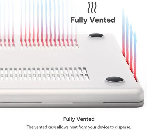 ZAGG - Macbook Pro 13 Inch M2/M1 2022/2020 Hoes - A2338 - Transparant afbeelding 4