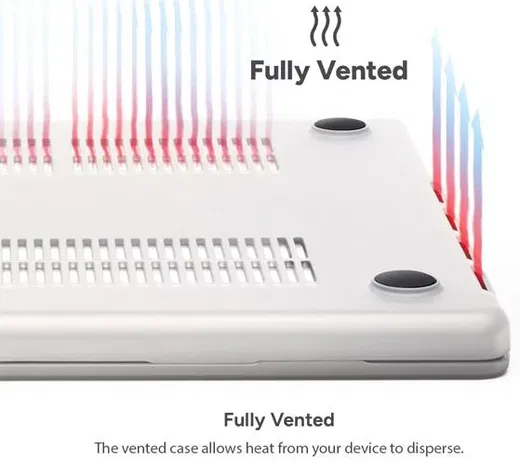 ZAGG - Macbook Pro 13 Inch M2/M1 2022/2020 Hoes - A2338 - Transparant afbeelding 4