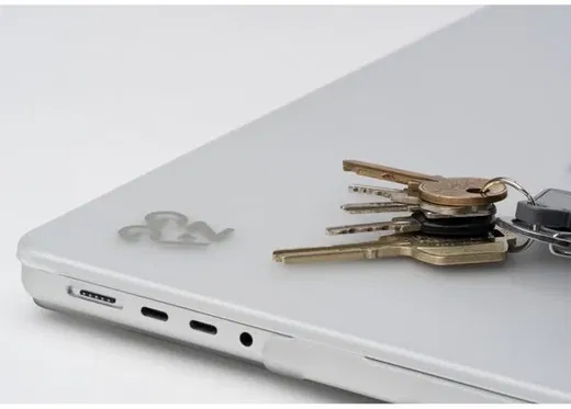 ZAGG - Macbook Pro 13 Inch M2/M1 2022/2020 Hoes - A2338 - Transparant afbeelding 5