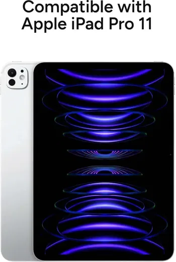 ZAGG Rugged iPad Pro 11 (2024/2025) 360° Draaibare Hoes Zwart afbeelding 2