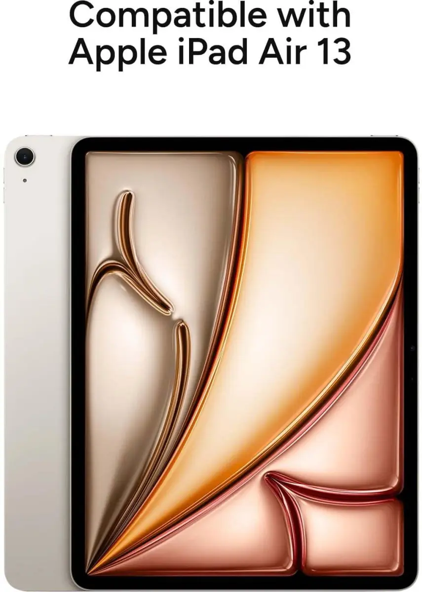 ZAGG Rugged Apple iPad Air 13 (24/25/26) 360° Draaibare Hoes Zwart afbeelding 2