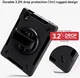 ZAGG Rugged Apple iPad Air 13 (24/25/26) 360° Draaibare Hoes Zwart afbeelding 5
