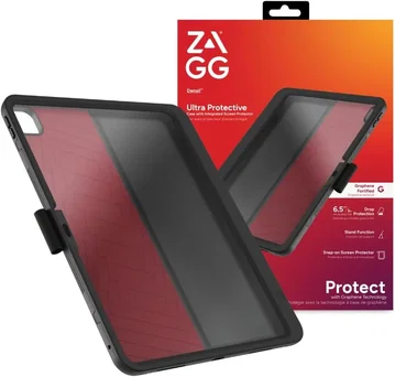 ZAGG Denali iPad Pro 11 (2024/2025) Hoes met Ingebouwde Screen Protector Zwart