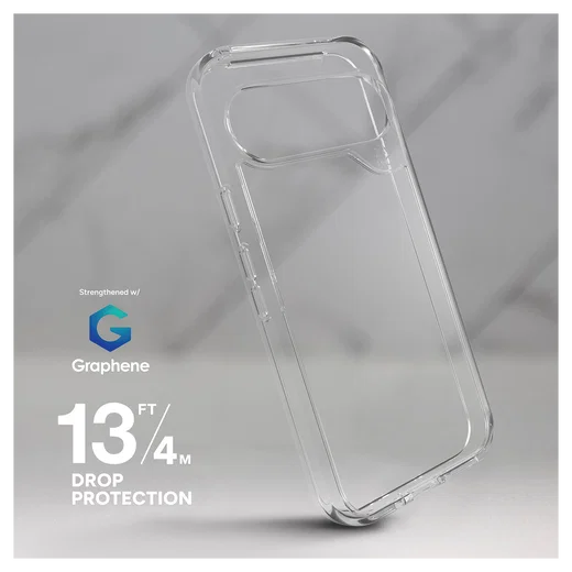 ZAGG Crystal Palace Google Pixel 9 / 9 Pro Hoesje 4M DropProof Transparant afbeelding 3