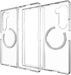 ZAGG Bridgetown Snap Samsung Galaxy Z Fold 6 Hoesje MagSafe Transparant afbeelding